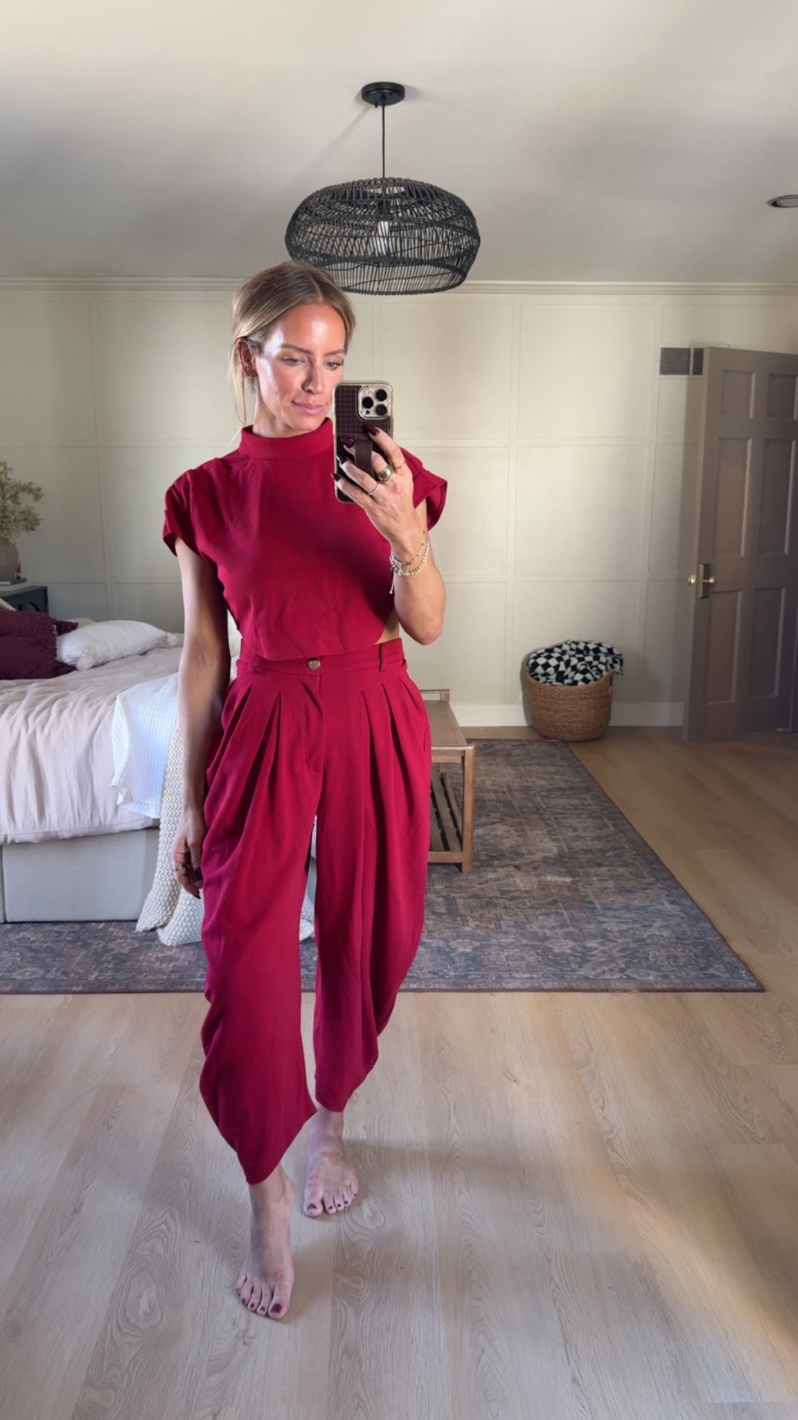 I saw this little Amazon set on a creator I follow @bossladylifestyle and I thought it was so cute I had to try it. I’m wearing a size small. 

#LTKOver40