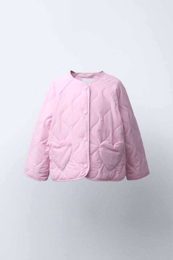 HEARTS PUFFER JACKET | Zara US