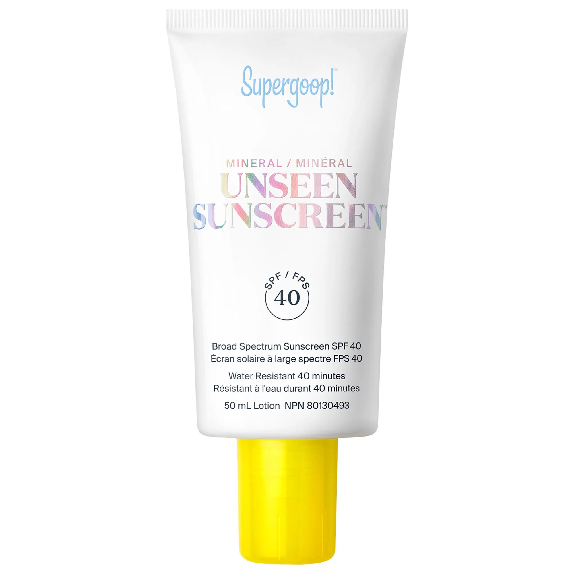 Supergoop! Mineral Unseen Sunscreen SPF 40 Sensitive Skin 1.7 oz/50 mL | Sephora (CA)