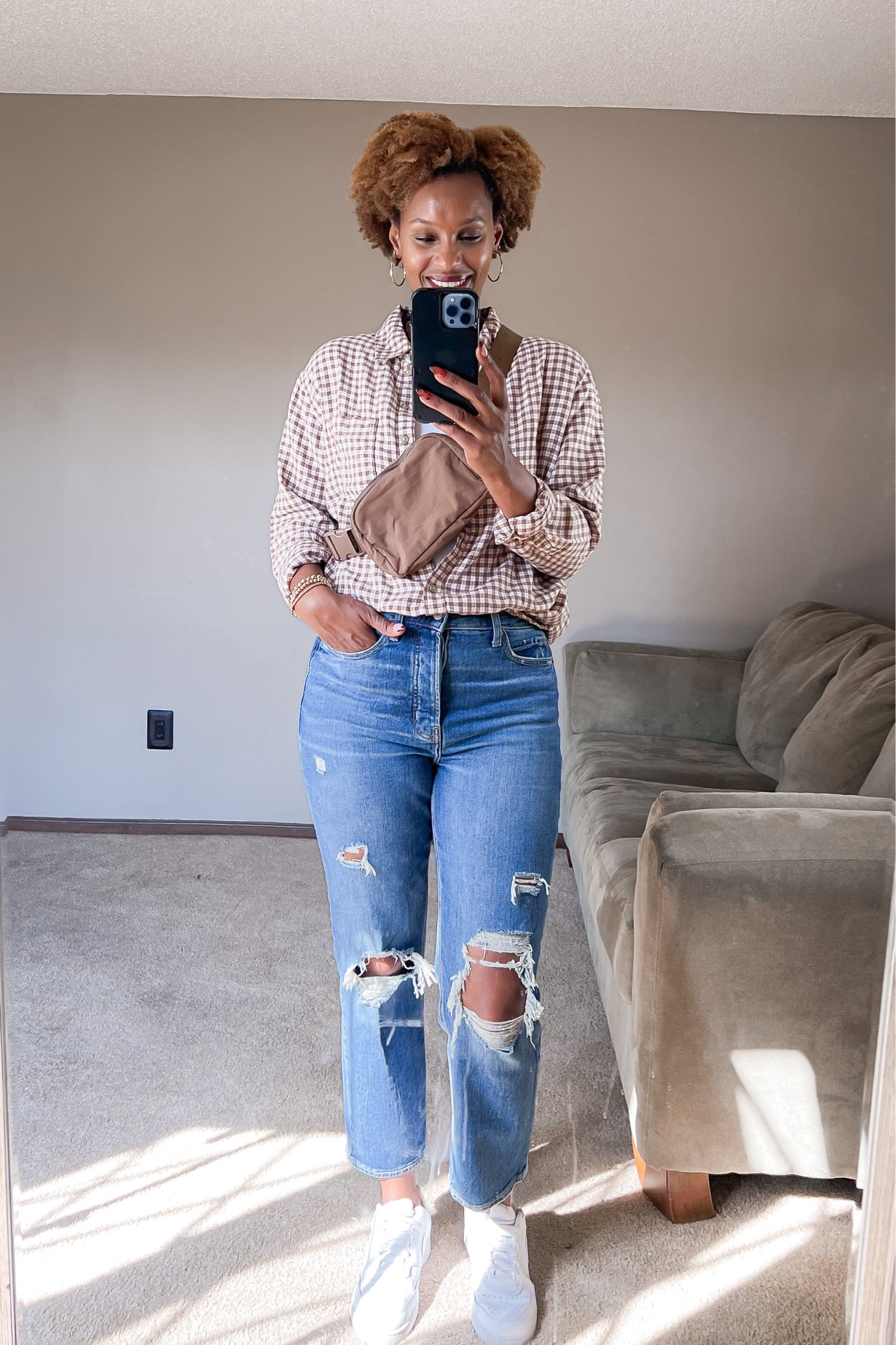 Wore this simple and casual fall outfit to the apple orchard 

#LTKover40 #LTKstyletip #LTKSeasonal