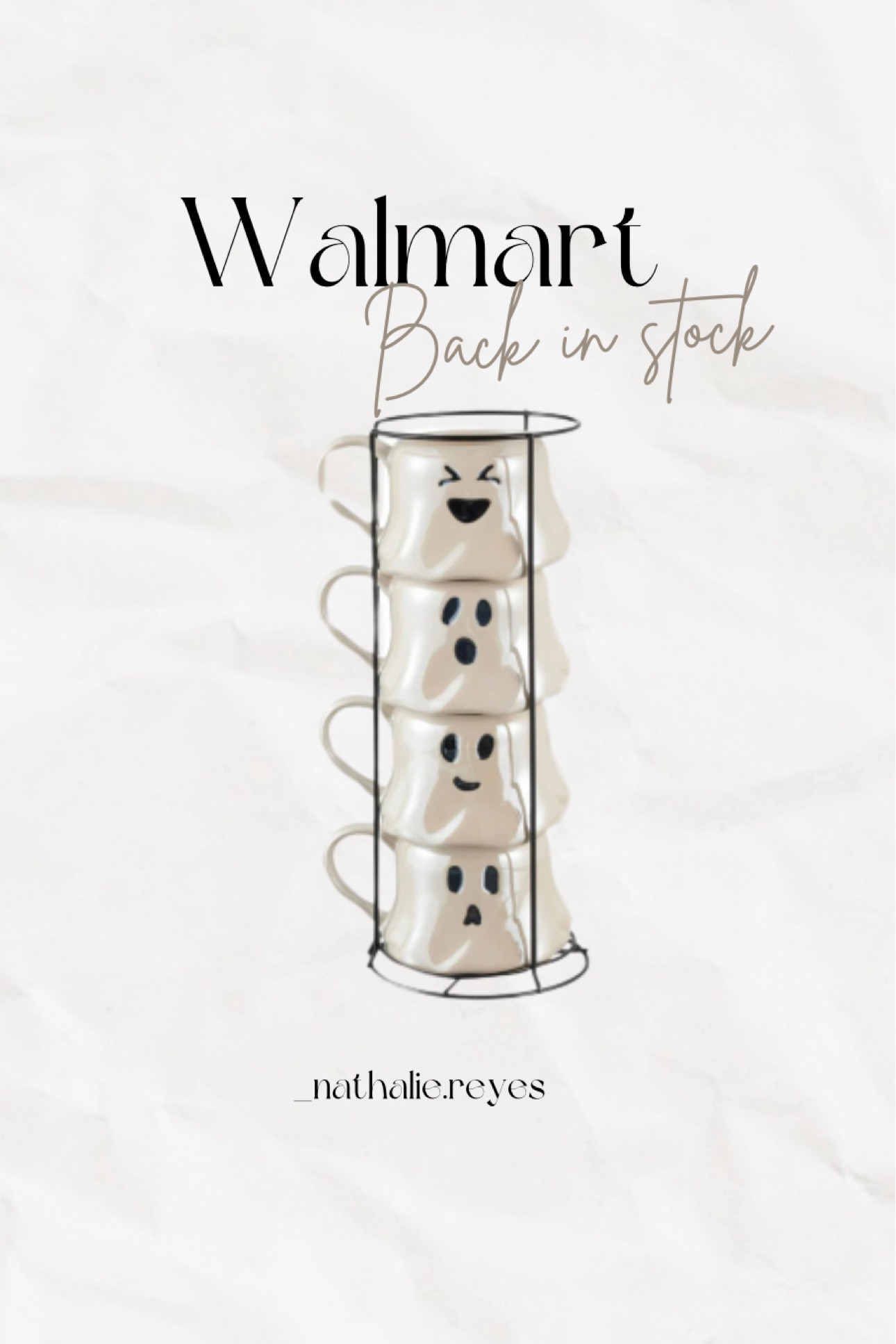 Walmart Ghost 👻 Mugs are back in stock! Runnn you can also check to see to purchase online and pick up in store ✨👻 #walmart #walmarthalloween #halloweenmug #coffemug #mugs #ghost #ghostmug #ghostmugs

#LTKHome #LTKSeasonal