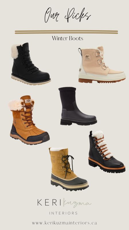 Our women’s winter boot picks that are both stylish and functional 

#LTKSeasonal #LTKshoecrush #LTKstyletip