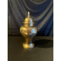 Brass Urn Ginger Jar Canister Memorial Jar, Pets | Etsy (US)