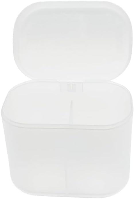 home transparent cotton pads/swabs large capacity storage box with PP(polypropylene) material, ea... | Amazon (US)
