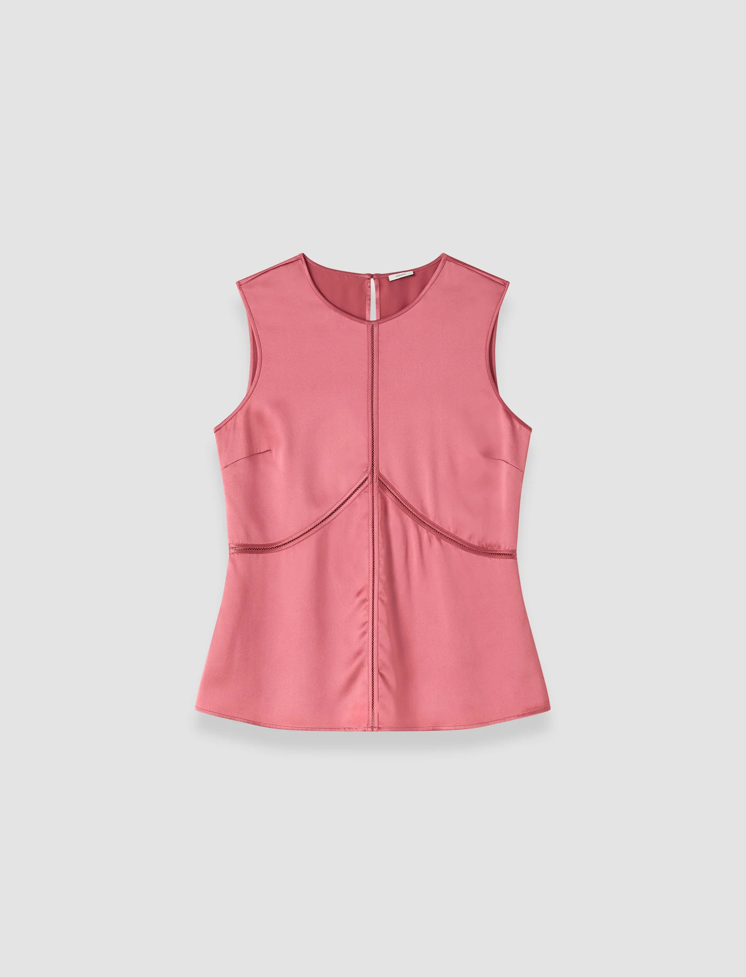 Hebe Silk Satin Top | Joseph