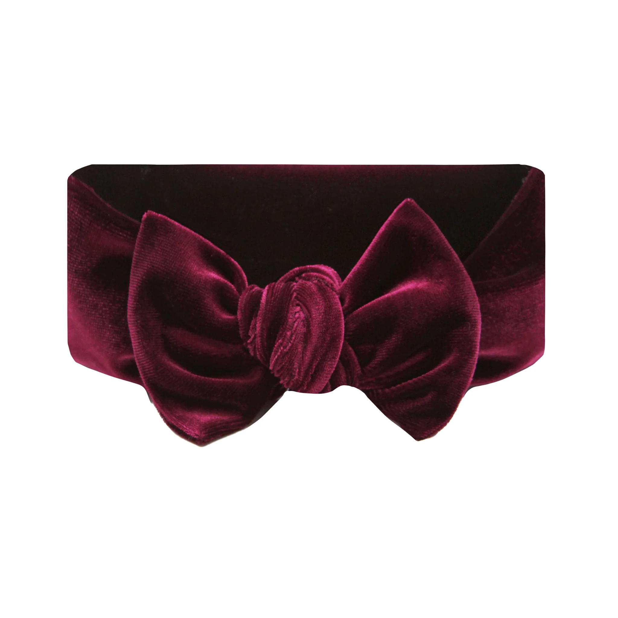 Velvet - Wine Knot Headband | Lou Lou & Company