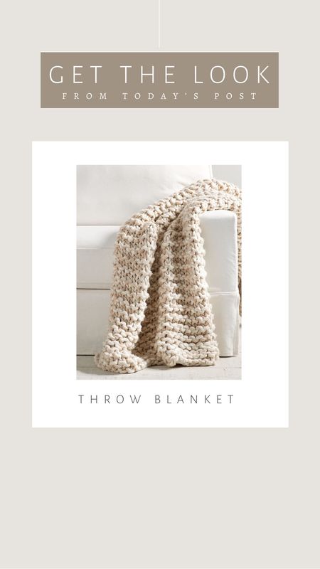 throw blanket 

#LTKhome