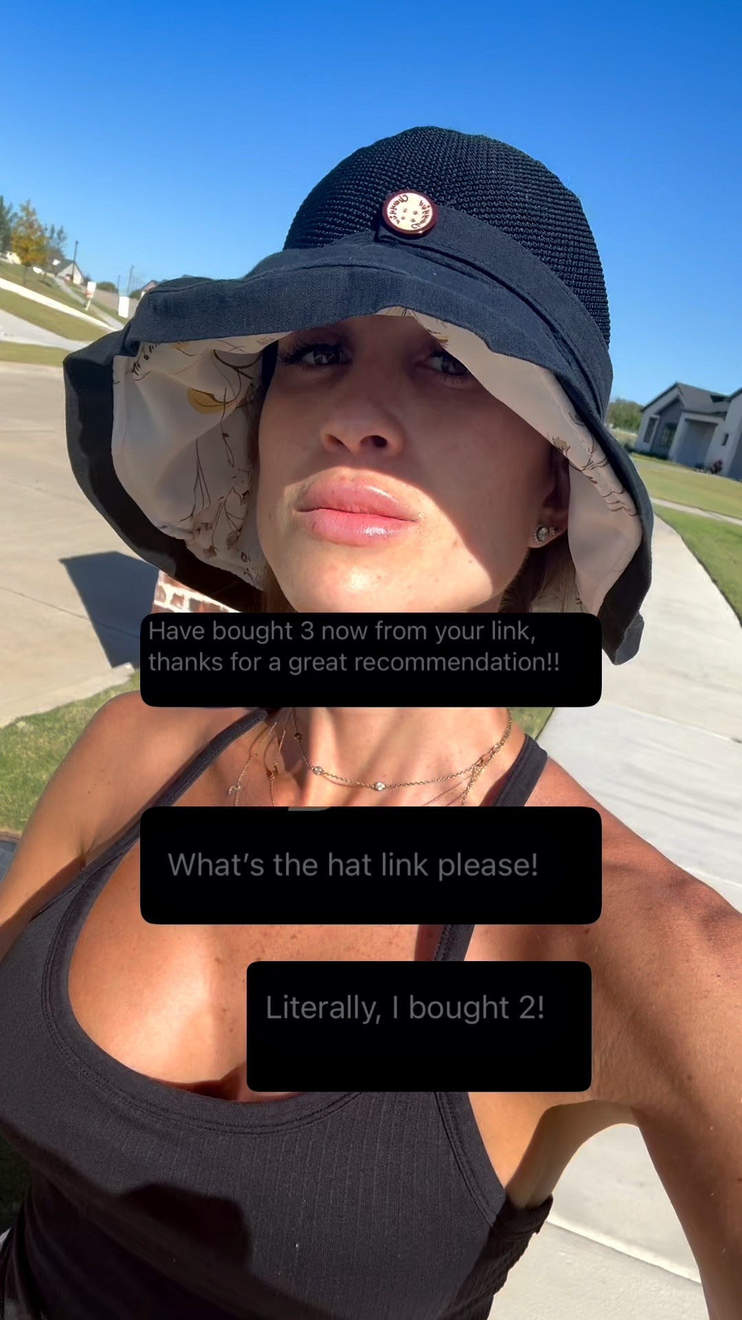 Black sun hat I wear for walking and washable 

#LTKFindsUnder50 #LTKFindsUnder100