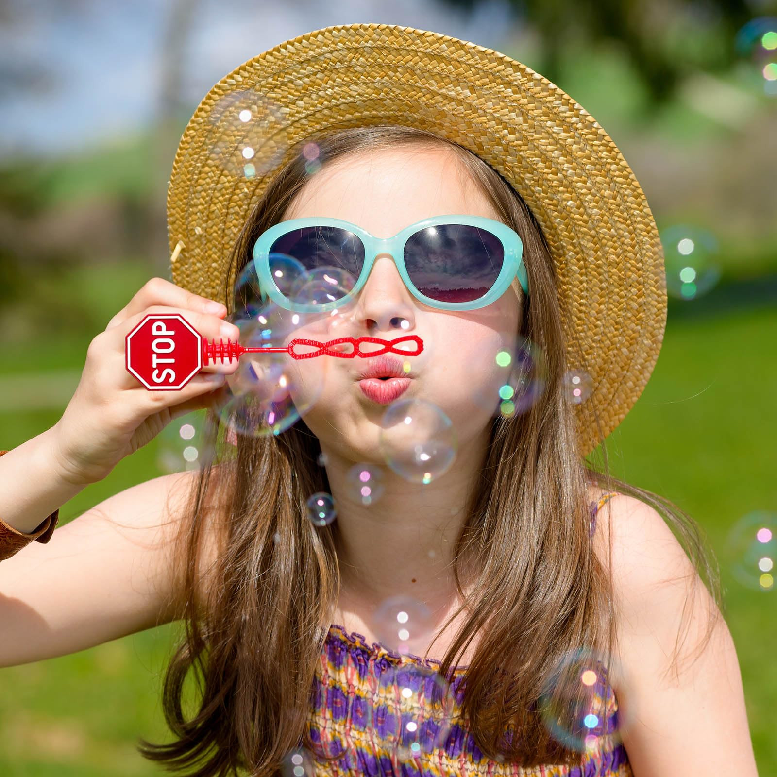 QZCPGP Construction Party Favors,24Pcs Construction Bubble Wands for Kids Birthday Party Supplies... | Amazon (US)