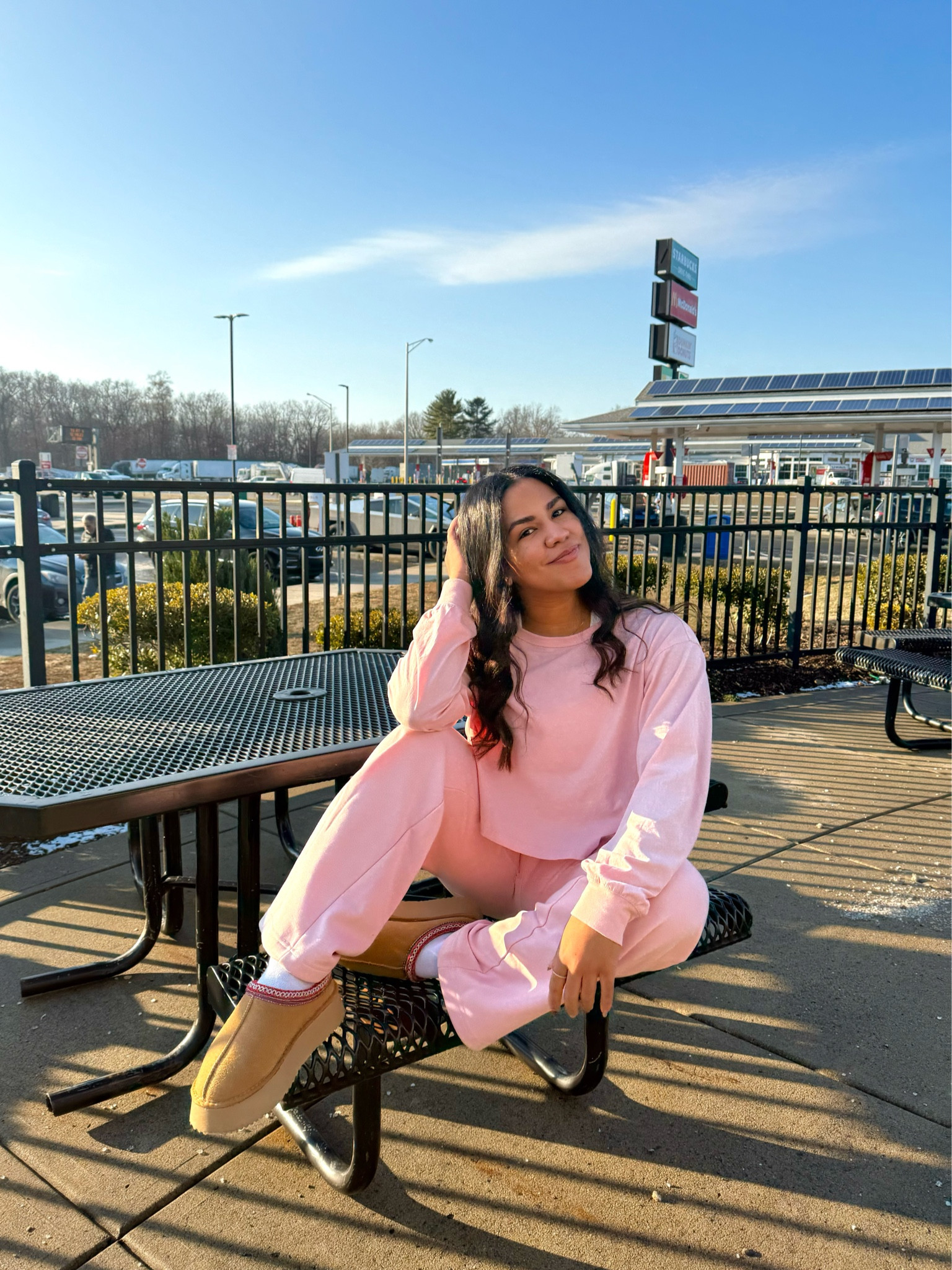 This set and me 🤝🏽 I wore this for a roadtrip of three hours and that was the best decision I made the entire trip! Nothing like feeling comfortable while looking cute 🤍 Fabletics never fails me 

#LTKTravel #LTKStyleTip #LTKBeauty