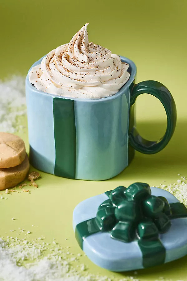 Cadeau Lidded Stoneware Mug | Anthropologie (US)
