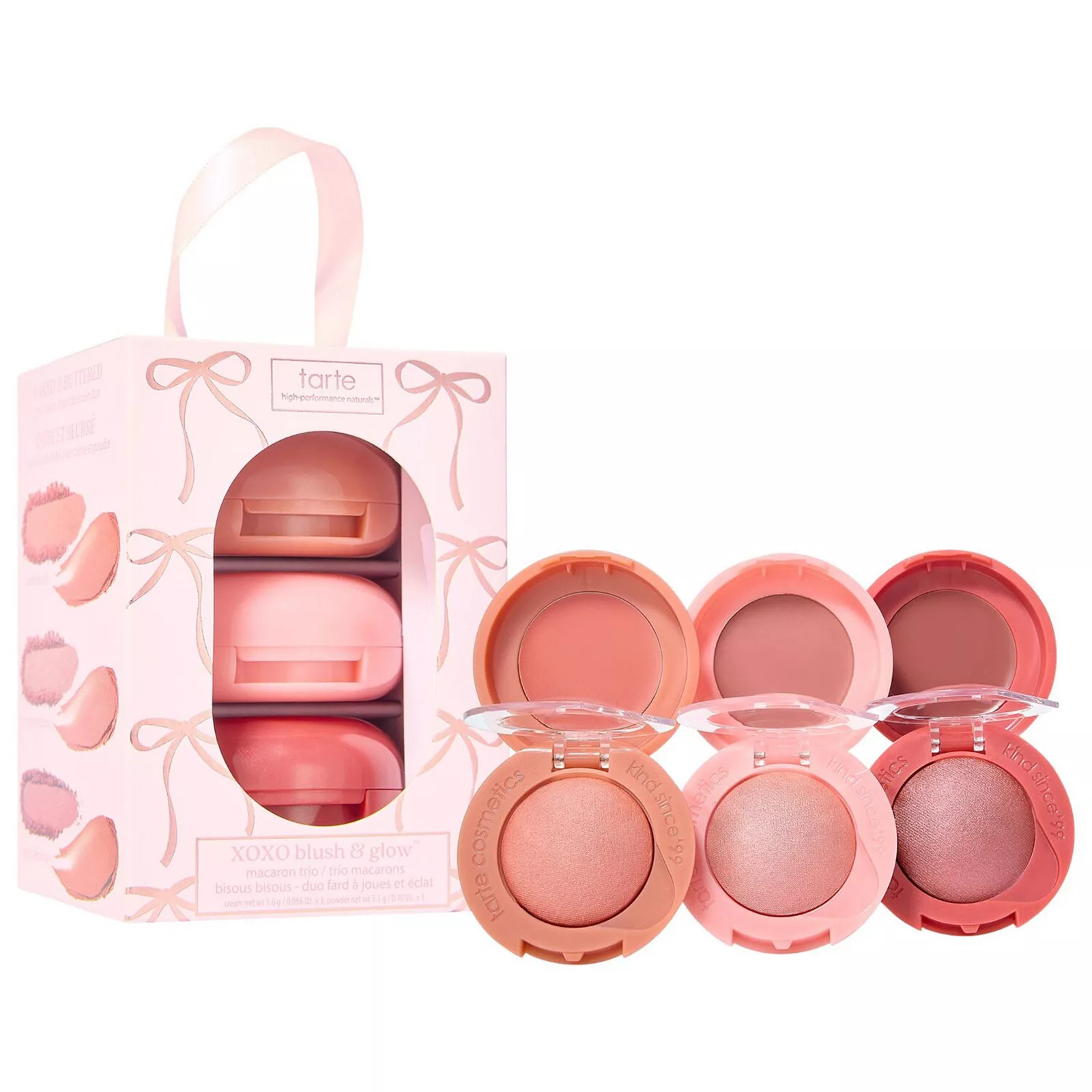 tarte xoxo blush & glow macaron set, Size: .68Oz, Multi | Kohl's