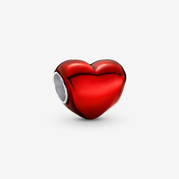 Pandora Metallic Red Heart Charm | Pandora US