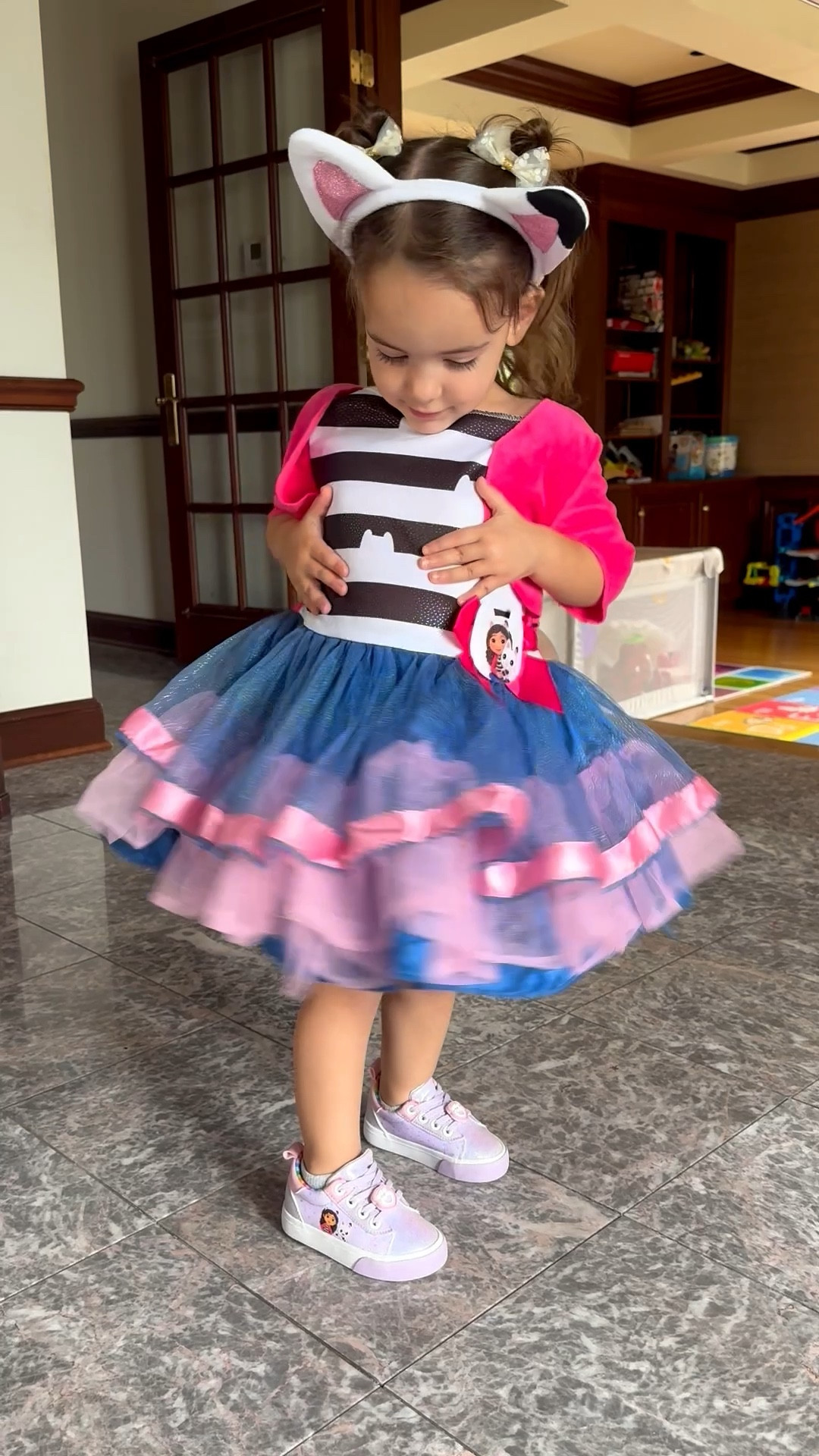 Our little Gabby cat 🐱 prepping for the Gabby’s Dollhouse premier 🎥 

#LTKBaby #LTKHalloween #LTKKids