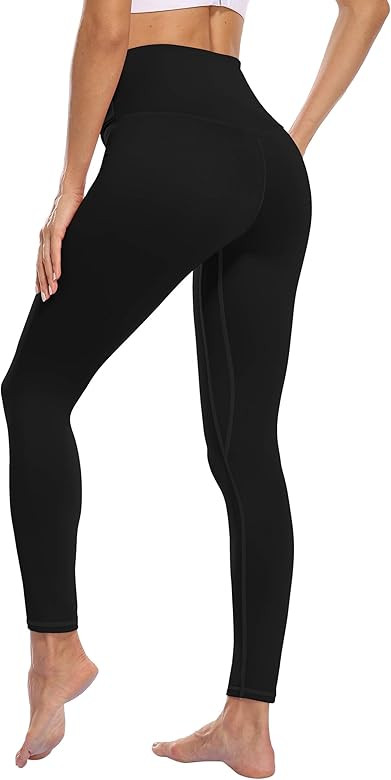 High Waisted Leggings for Women Butt Lift Tummy Control Yoga Pants Athletic Workout Running Leggi... | Amazon (US)