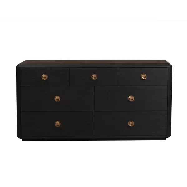 Black Agawam 7 Drawer Dresser | Wayfair North America