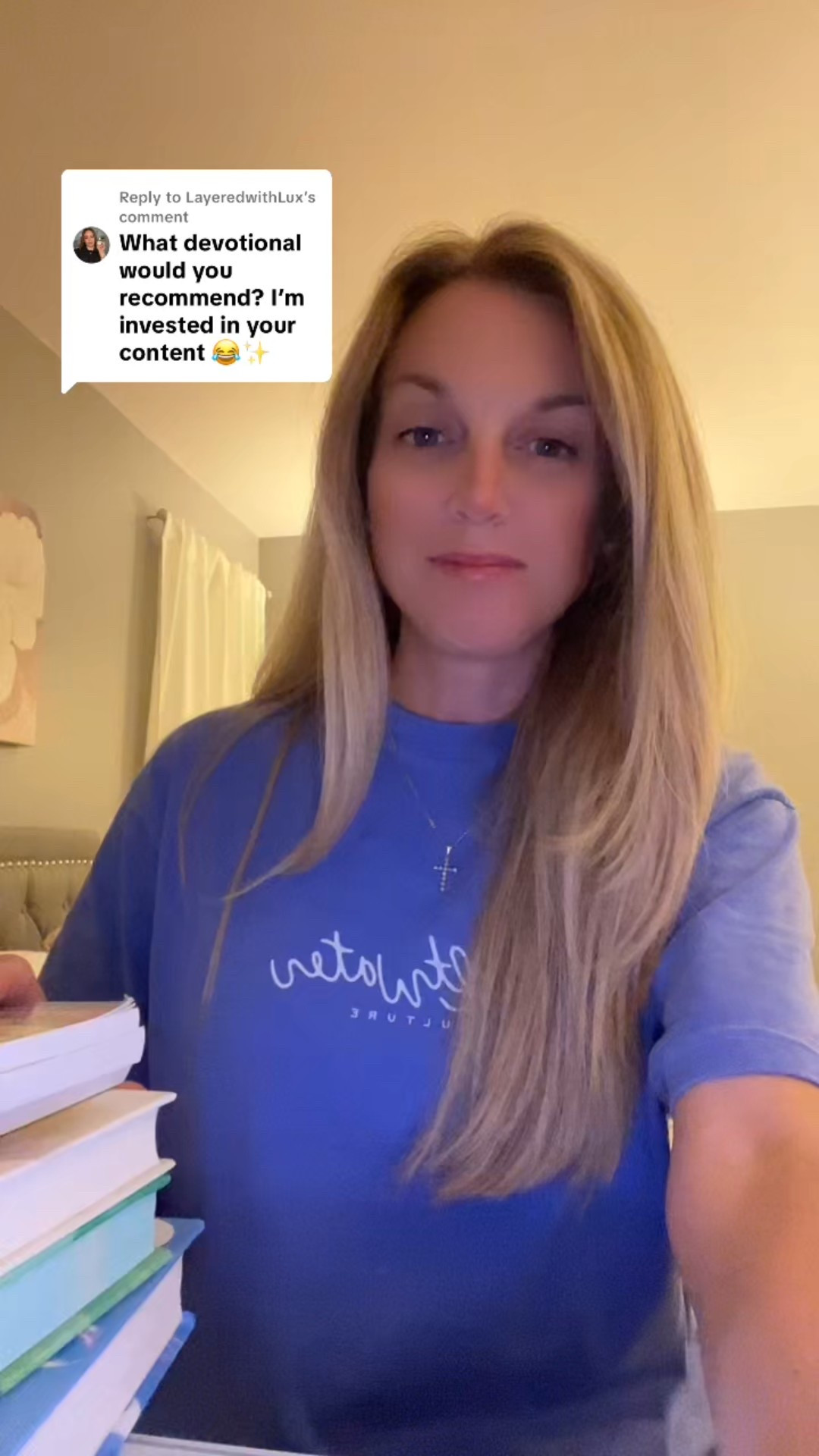 My favorite Bible devotional books at the moment! All available now on Amazon. 

Daily devotional
Gratitude books 
Reflection books
Bible study 