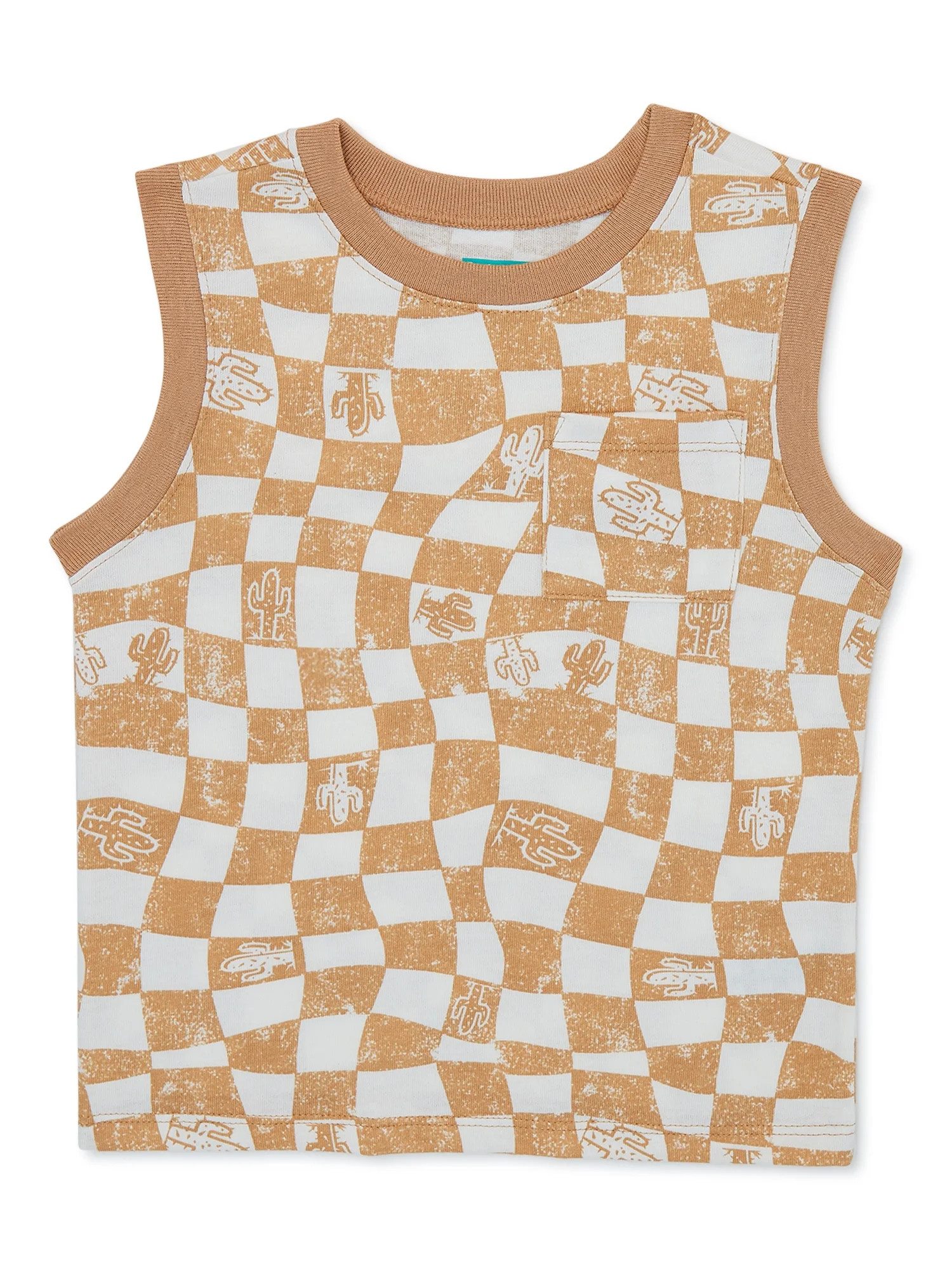 Garanimals Toddler Boys Print Muscle Tank Top, Sizes 12 Months-5T | Walmart (US)