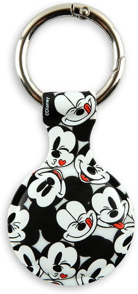 Disney Mickey Mouse Holder for Apple AirTag - Protective Tracker with Keychain for Dog, Bags, Key... | Amazon (US)