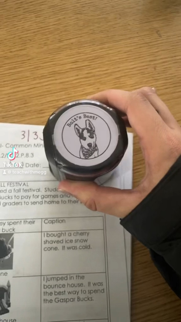 Customized teacher stamp!! 

#LTKGiftGuide