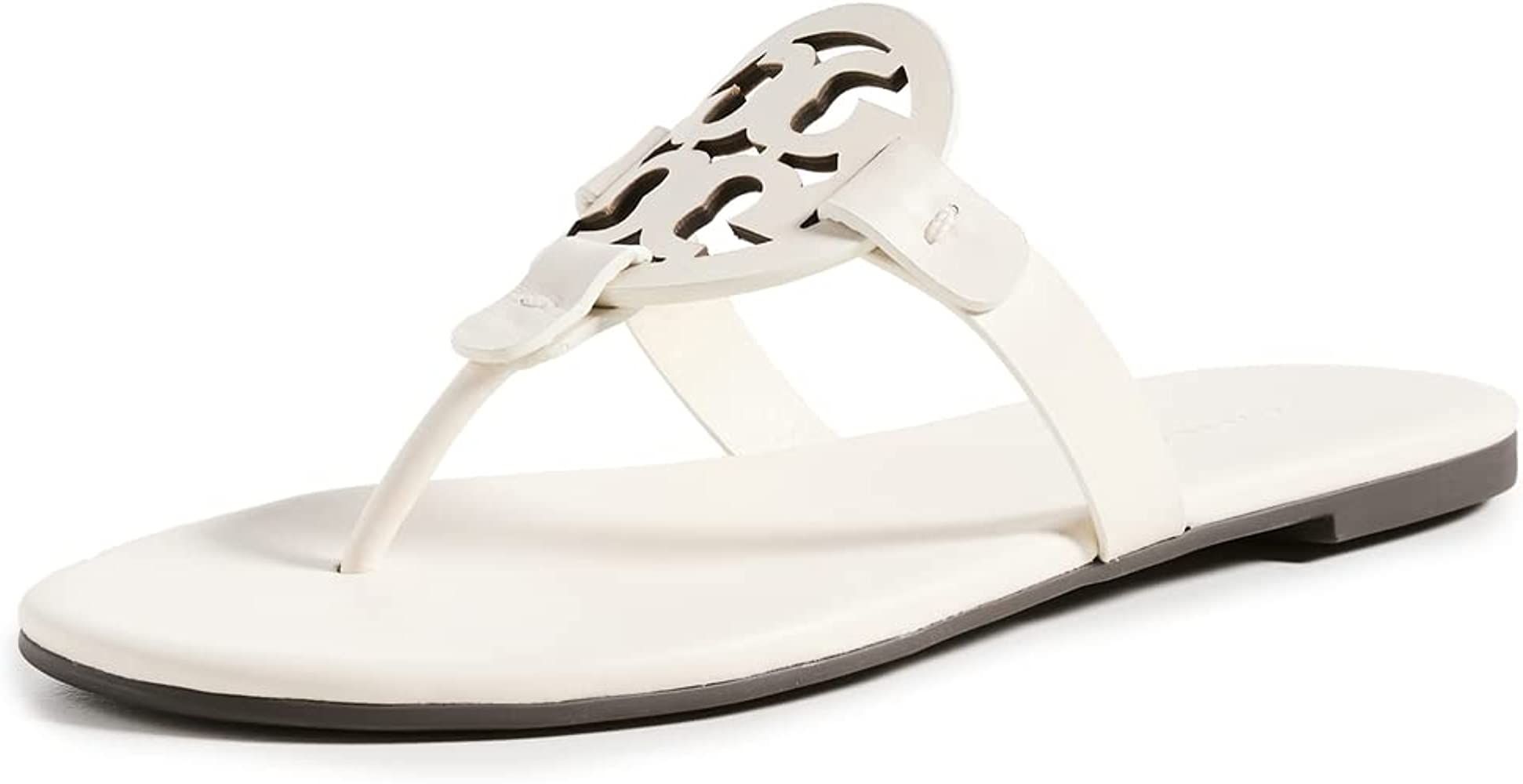 Tory Burch Miller Sandals, White Sandals, White Summer Sandals, Amazon Finds, Amazon Sandals | Amazon (US)