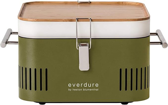 Everdure Cube Portable Charcoal Grill, Tabletop BBQ, Perfect Tailgate, Beach, Patio, or Camping G... | Amazon (US)