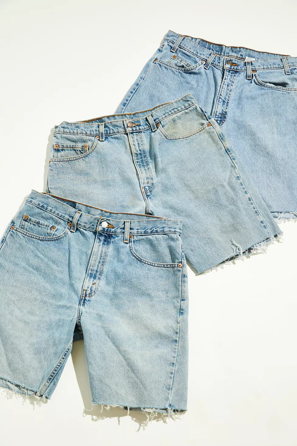 Urban Renewal Remade Levi’s® 8” Denim Short | Urban Outfitters (US and RoW)
