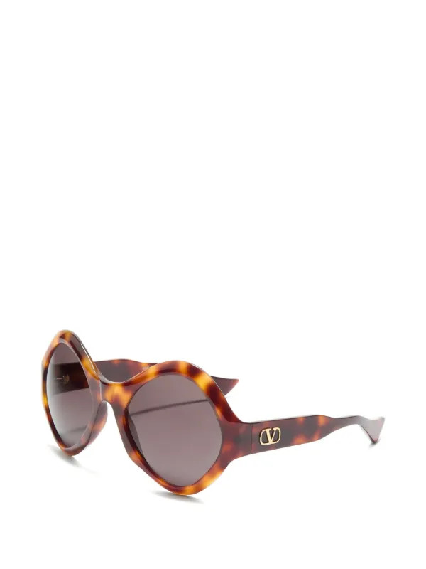 Sonnenbrille mit sechseckigem Gestell | Farfetch Global
