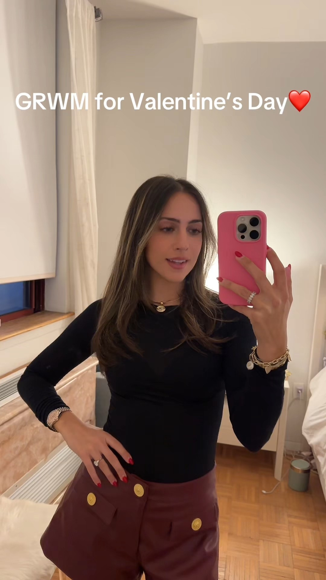 Valentines Day ootd❤️ @Schutz @lagence 

#LTKPetite #LTKgrwm #LTKootd