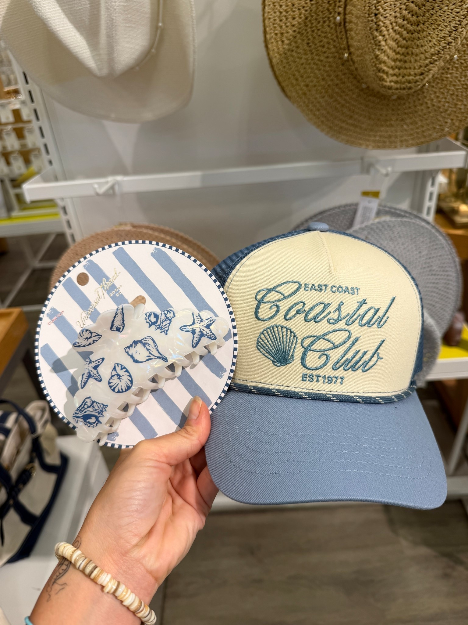 Coastal target finds! Seashell clip. Shell hat. 

#LTKSwim #LTKMothersDay