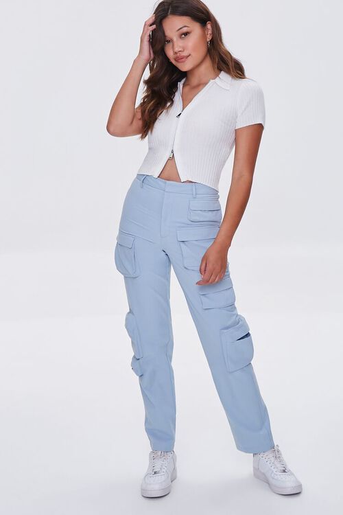 High-Rise Cargo Pants | Forever 21 (US)