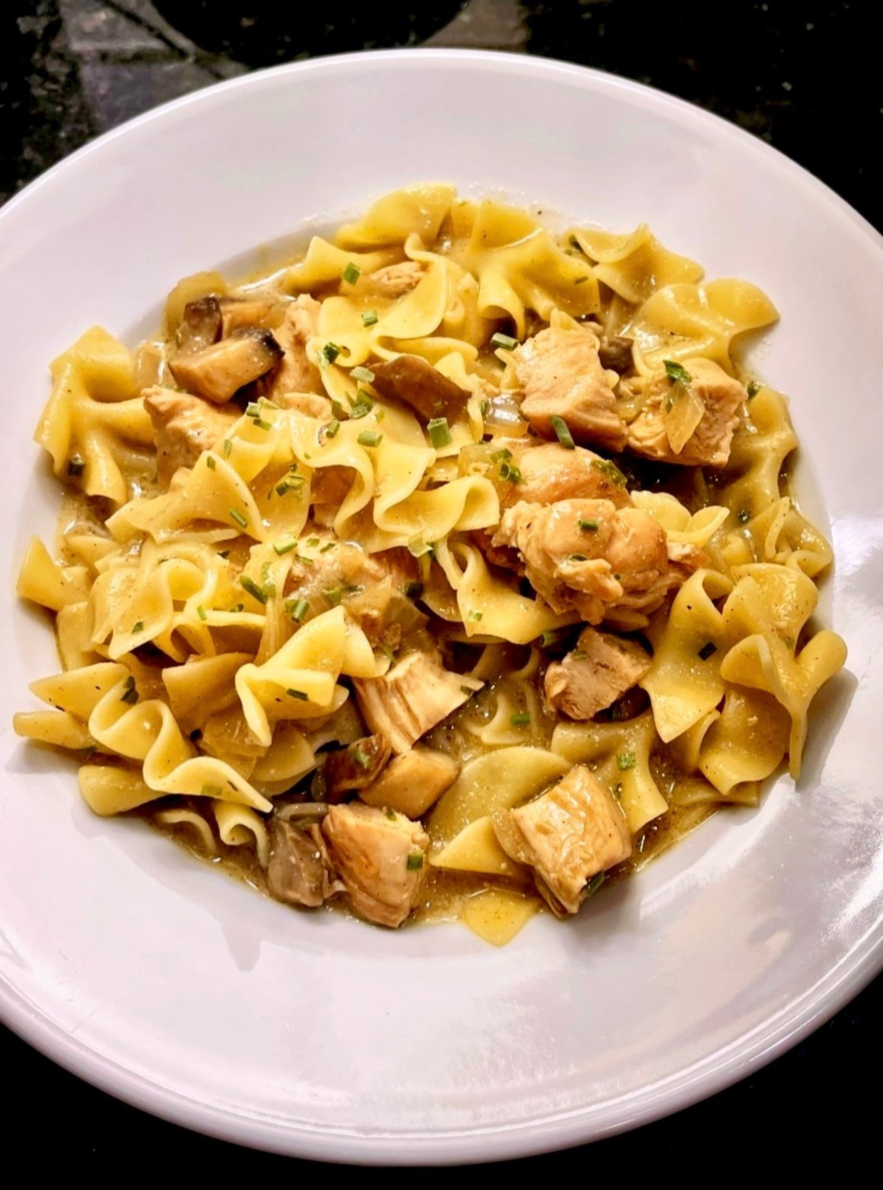 Chicken Stroganoff

If you need a terrific week night dinner this is your recipe. I served this with egg noodles which are gluten free.


#LTKfoodie #LTKHome #LTKdayinmylife