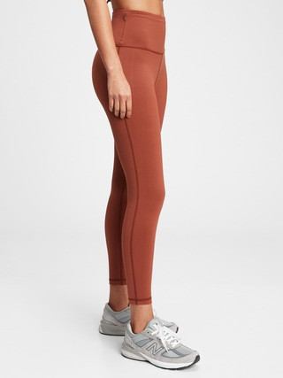 GapFit Sky High Rise 7/8 Leggings in Eclipse | Gap (US)