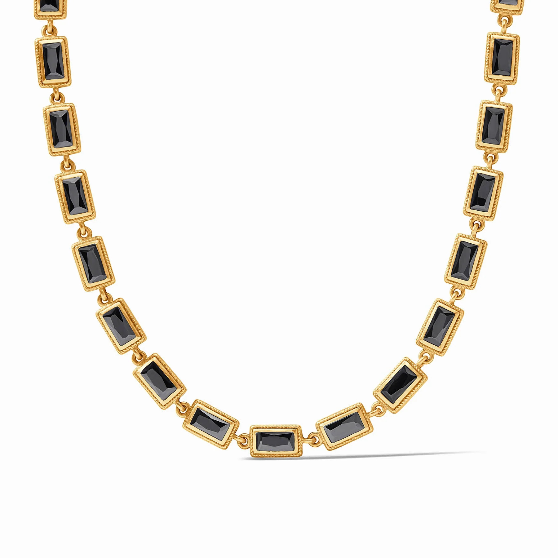Baguette Tennis Necklace | Julie Vos