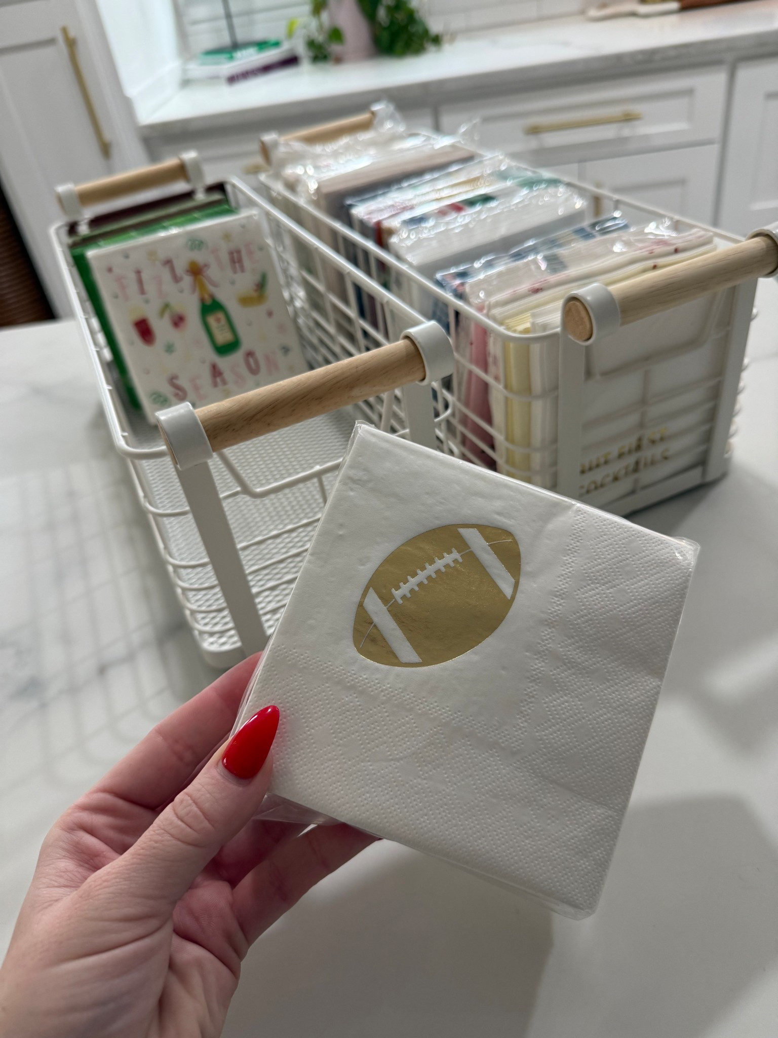 I love these baskets for storage + organization in my kitchen and laundry room! 

#LTKFindsUnder50 #LTKHome
