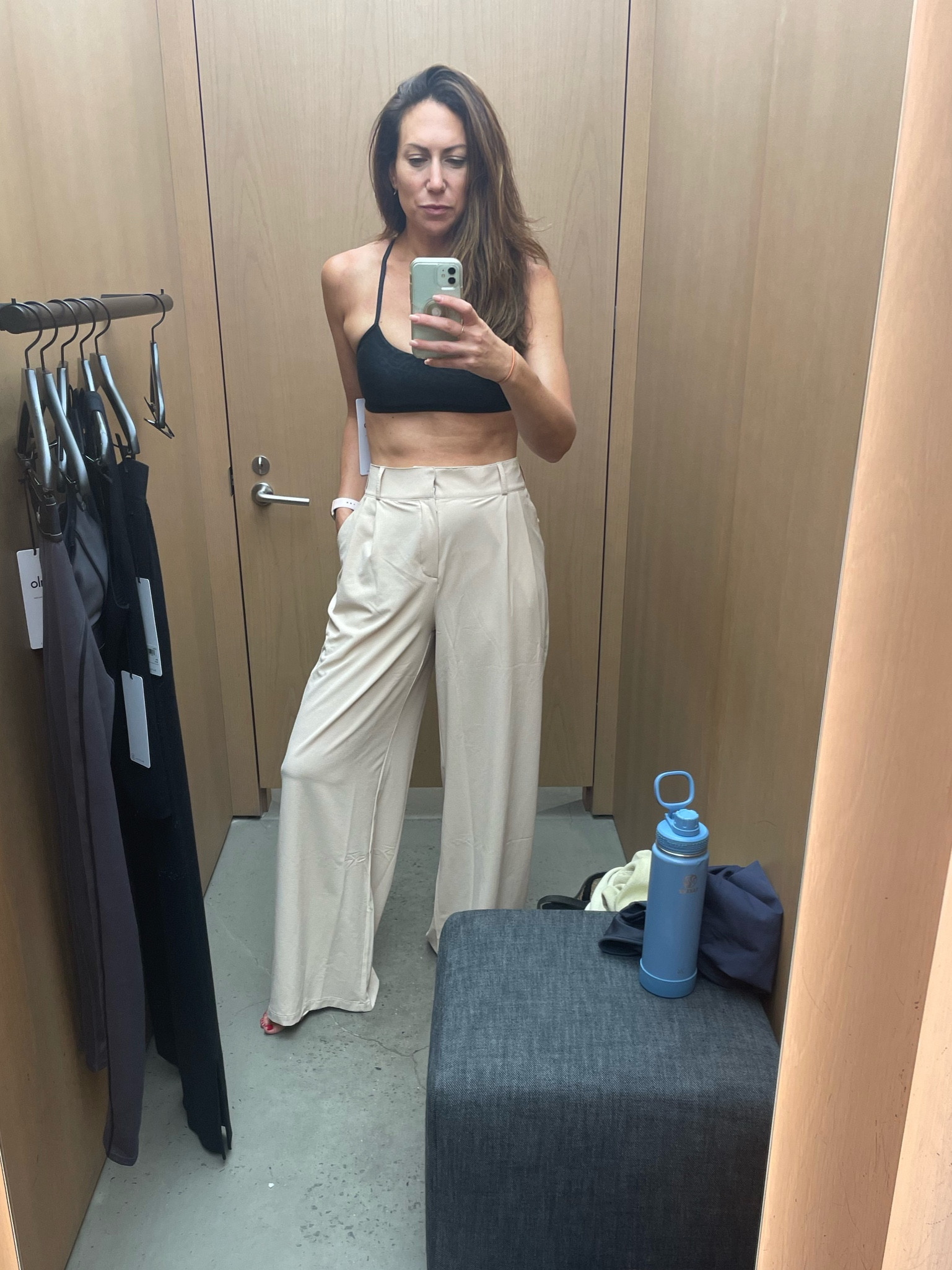 High-Waist Dreamscape Trouser - Macadamia