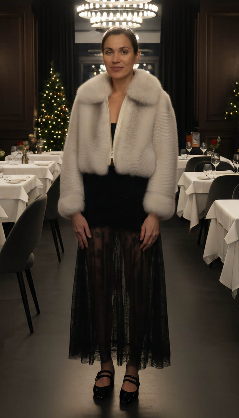 Fashionable in faux-fur 

 #LTKHoliday #LTKSeasonal #LTKOver40