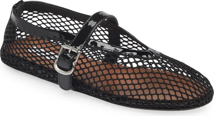 Fishnet Ballerina Flat (Women) | Nordstrom