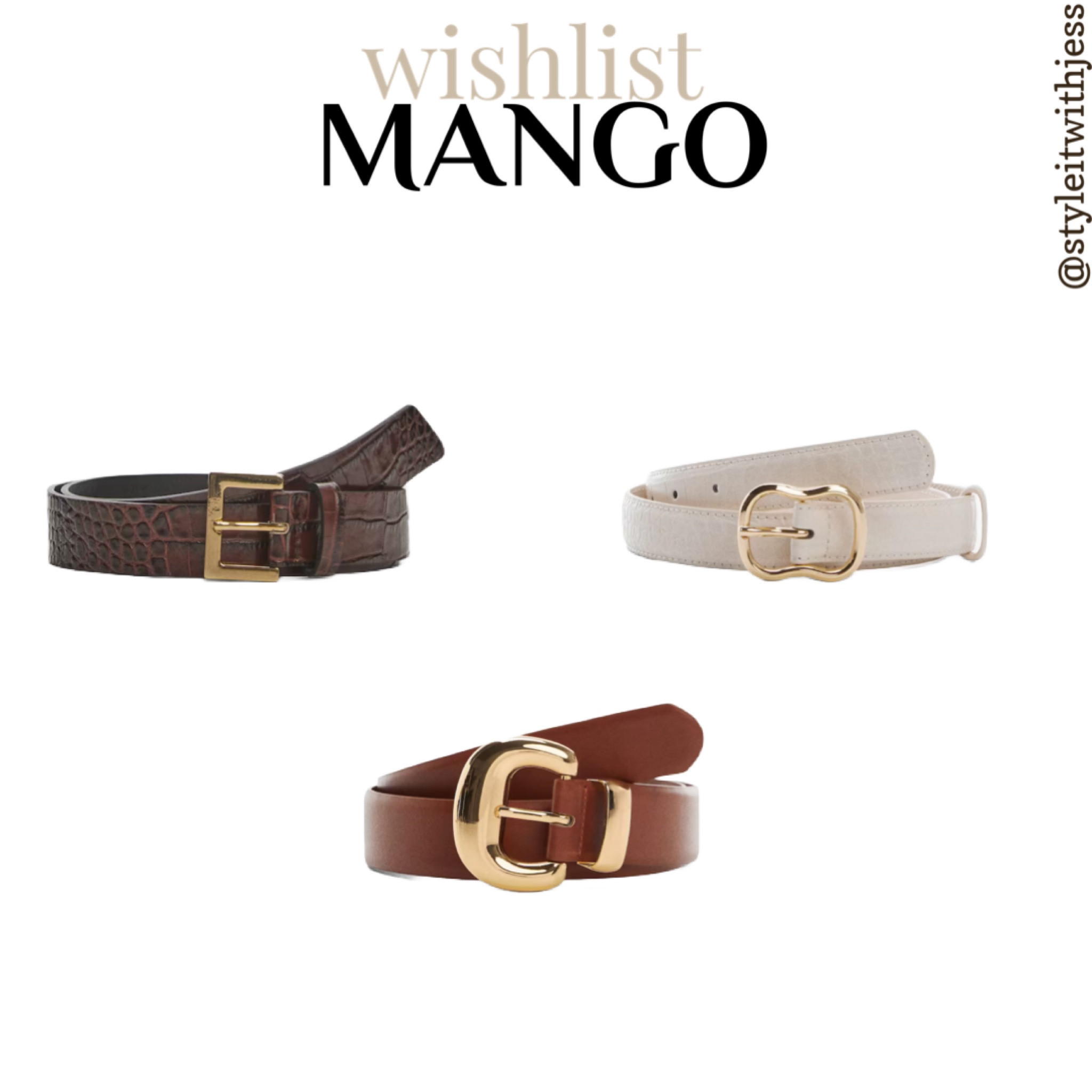 MANGO belts 🤍🤎✨

#LTKover40 #LTKworkwear #LTKstyletip