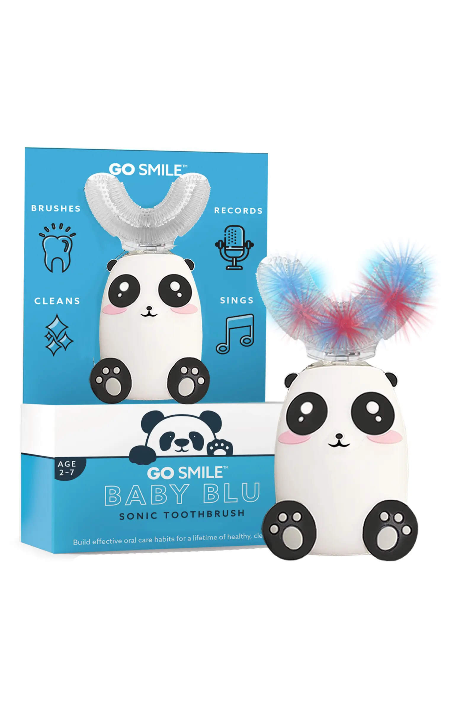 Baby BLU Pepper the Panda Interactive Sonic Toothbrush | Nordstrom