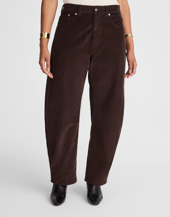 The Curvy Balloon Pant in Corduroy | Madewell