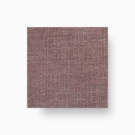 Freya Low Profile Bed Frame W/ Headboard No Tufting, Performance Chenille Crossweave Plum, No Show, Queen | West Elm (US)