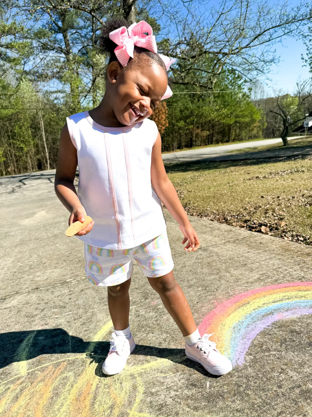 Toddler Girls' Rainbow Leggings - … curated on LTK