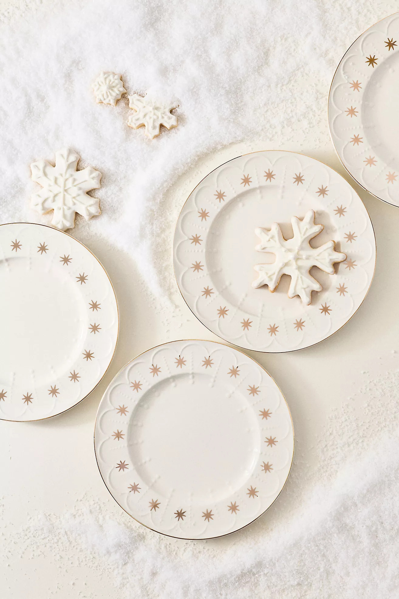 New York City Ballet Stoneware Dessert Plates, Set of 4 | Anthropologie (US)