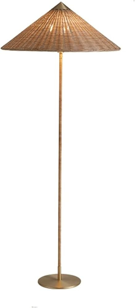 Floor lamp Wabi Style Floor Lamp Modern Living Room Bedroom Sofa Side New Chinese Zen Tea Room Ra... | Amazon (US)