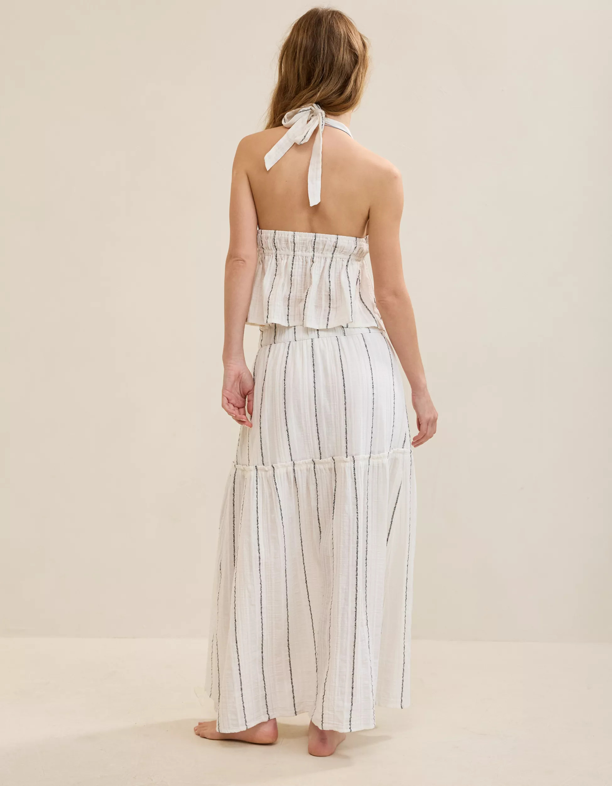 Aerie Beach Texture Maxi Skirt | Aerie