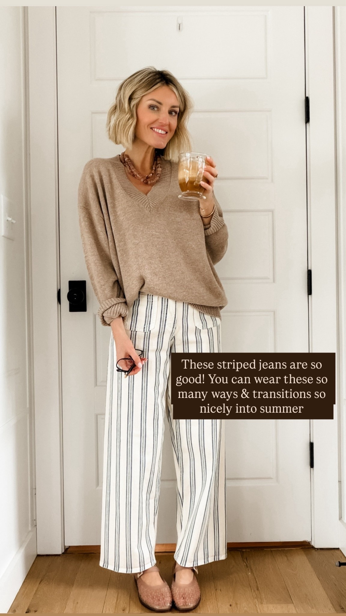 These striped jeans are so affordable, but very elevated! I have styled these several ways for spring! Wearing S/4!

Loverly Grey, spring outfit, printed pants, striped jeans 

#LTKSeasonal