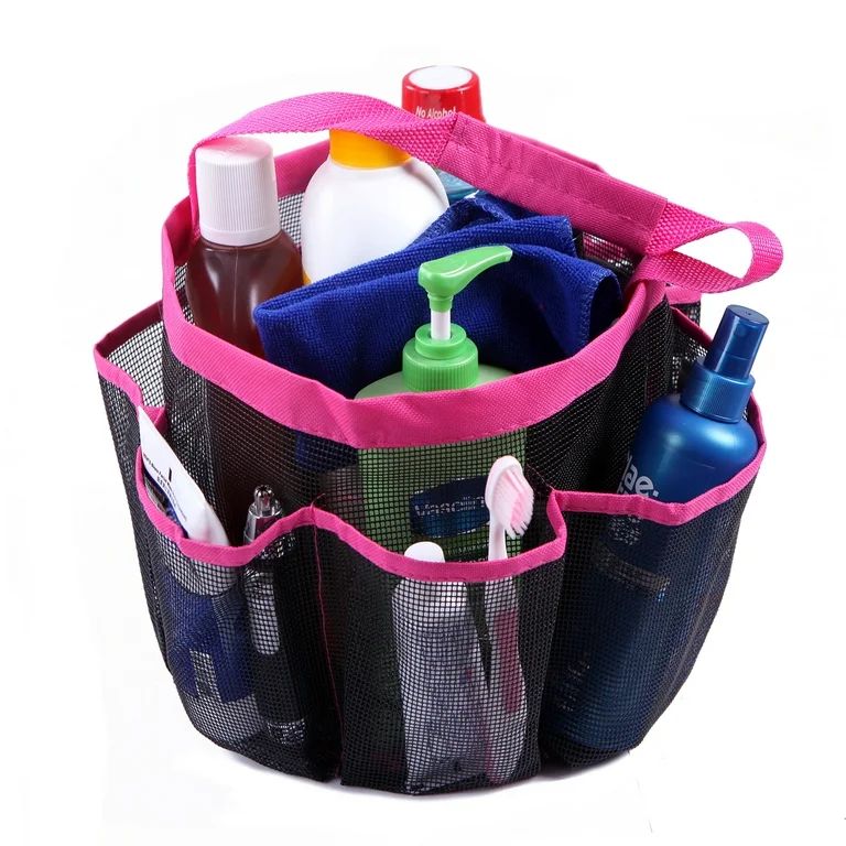 HDE Packable Mesh Shower Bag Caddy [Quick Dry] Bathroom Carry Tote Toiletry and Bath Organizer fo... | Walmart (US)