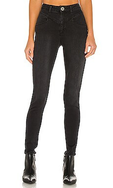 One Teaspoon Preachers High Waist Skinny in Back Swan from Revolve.com | Revolve Clothing (Global)