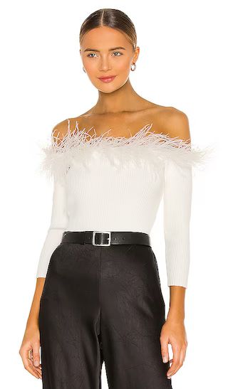 Feather Top | Revolve Clothing (Global)